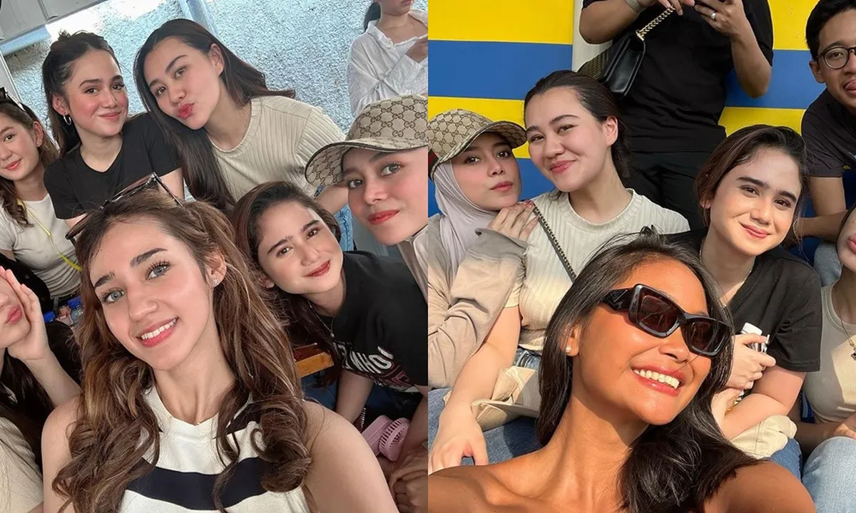 8 Potret Seleb Cantik Tonton Celebrity Trofeo Cup 2023, Nggak Cuma Nonton Tapi Semangatin Ayang