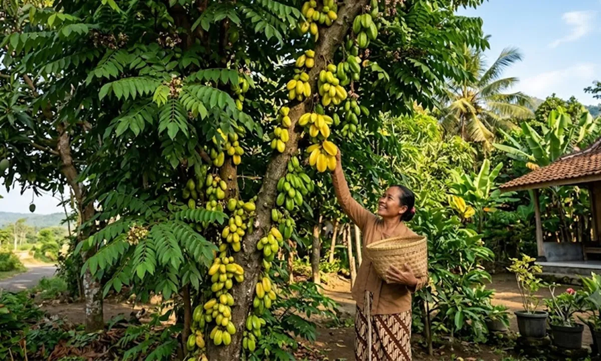 9 Cara Membuat Pohon Belimbing Rajin Berbuah Sepanjang Tahun, Buah Lebat dan Manis