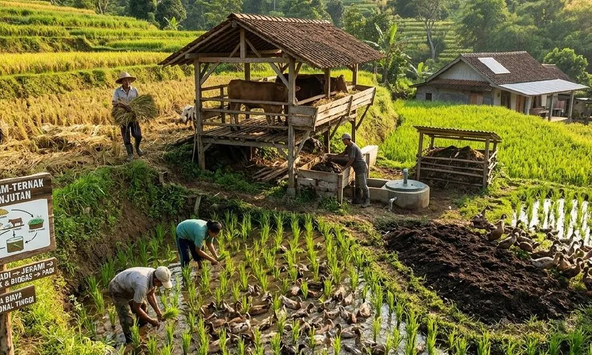 9 Cara Menerapkan Sistem Tanam dan Ternak Terpadu agar Hemat Biaya dan Hasil Maksimal