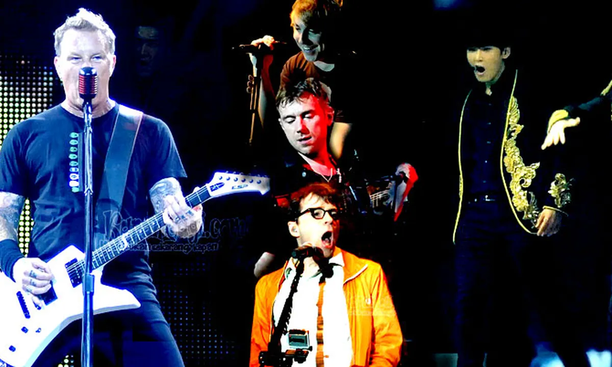 9 Konser di Indonesia Ini Bikin  'Pecah' Tahun 2013!