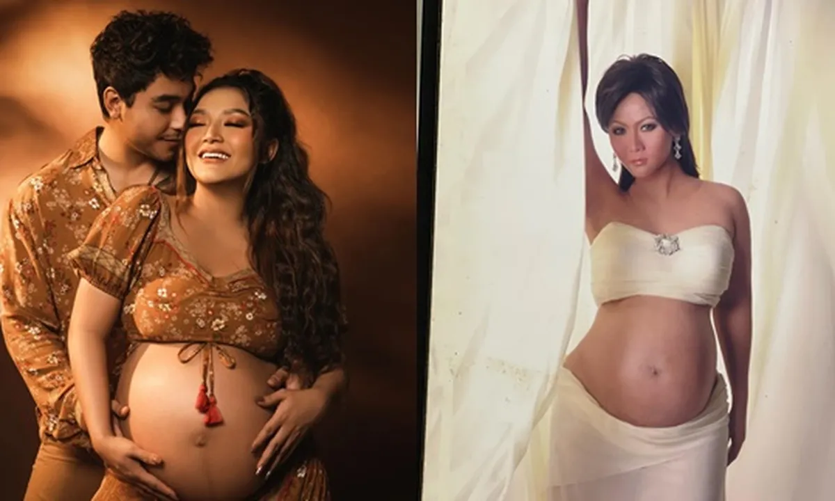 9 Potret Gaya Maternity Shoot Penyanyi Dangdut, Semuanya Cetar Tapi Tetap Elegan