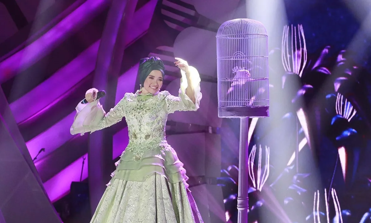 Ada Apa dengan Nabila? Penampilannya Mengecewakan di Result Show Group 5  DAA4