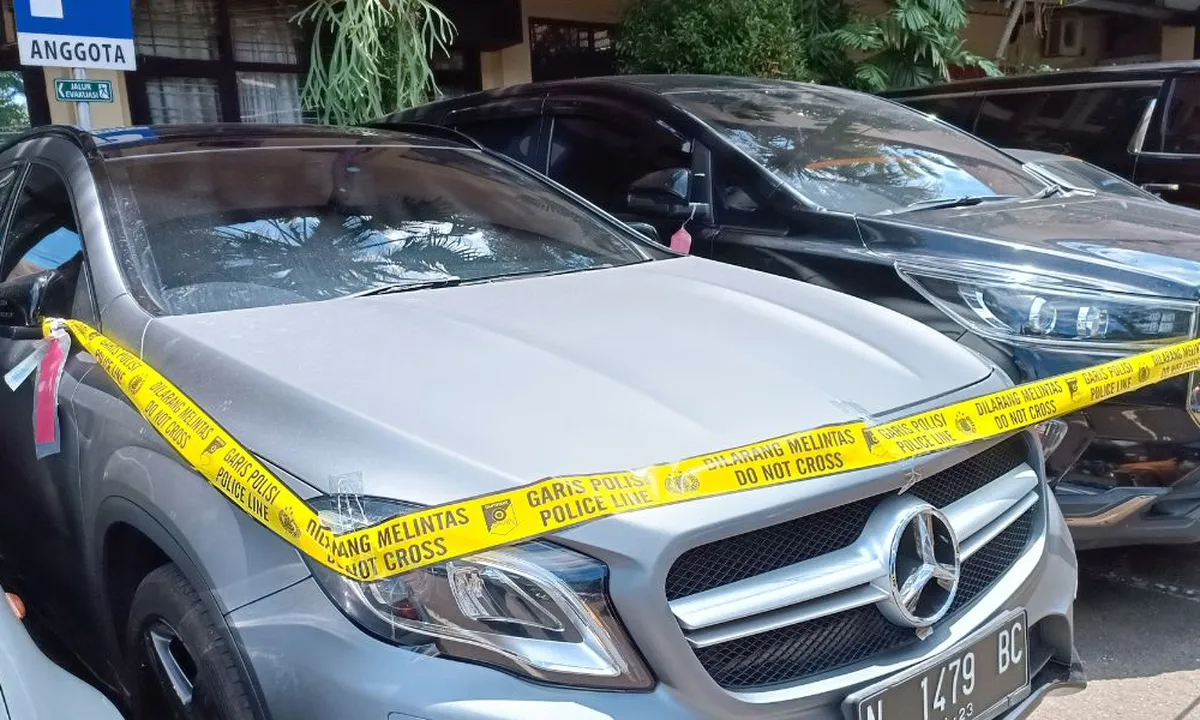 Ada Satu Lagi Mobil Mewah Wahyu Kenzo Jadi Barang Bukti