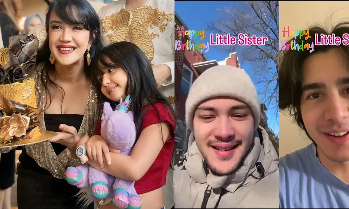 Adik Perempuan Satu-satunya Ultah, Shawn Adrian dan Darren Sterling Anak Andi Soraya Beri Ucapan Ini - Kini Terpisah Beda Benua
