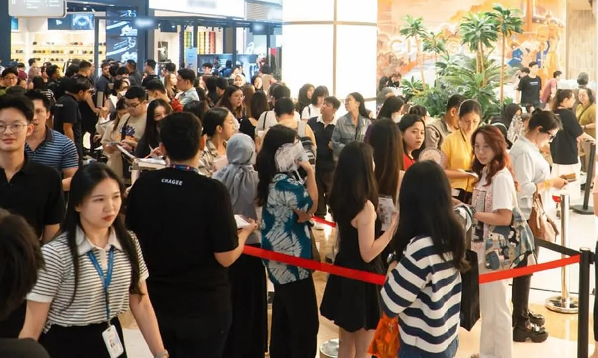 Akhirnya Dibuka di Indonesia, Antrian Teh Viral dari China Mengular