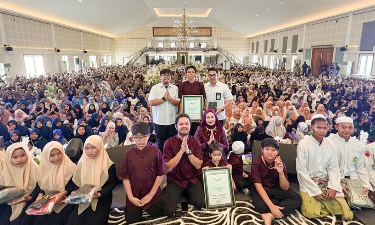 Aksi Sosial di Banjarmasin Pecahkan 3 Rekor MURI Sekaligus