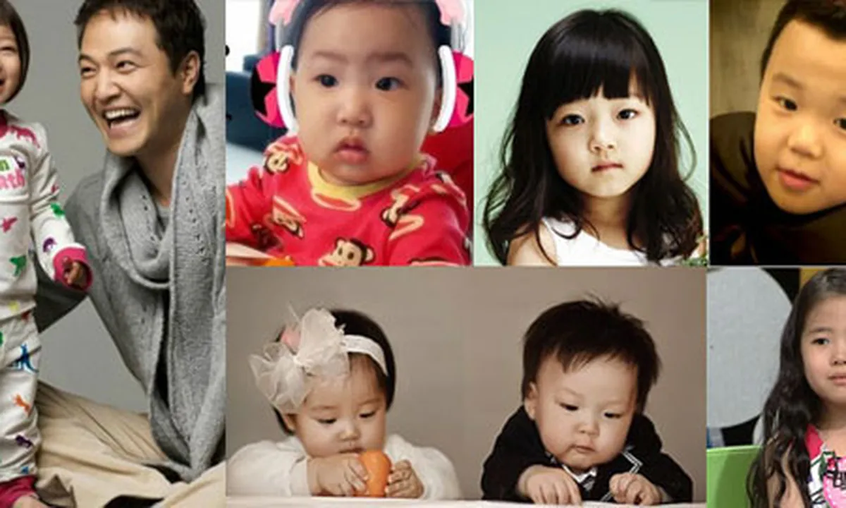 Anak-Anak Selebriti Korea Ini Begitu Imut!