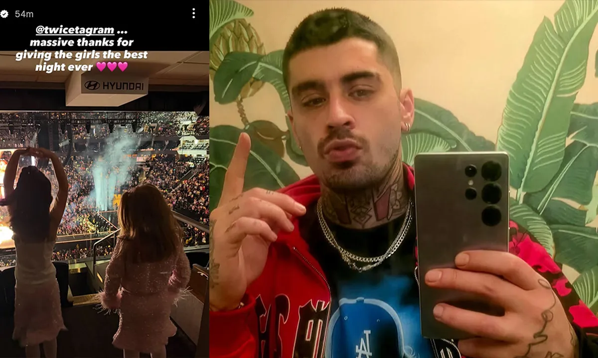 Anaknya Suka K-Pop, Zayn Malik Temani Putrinya Nonton Konser Twice