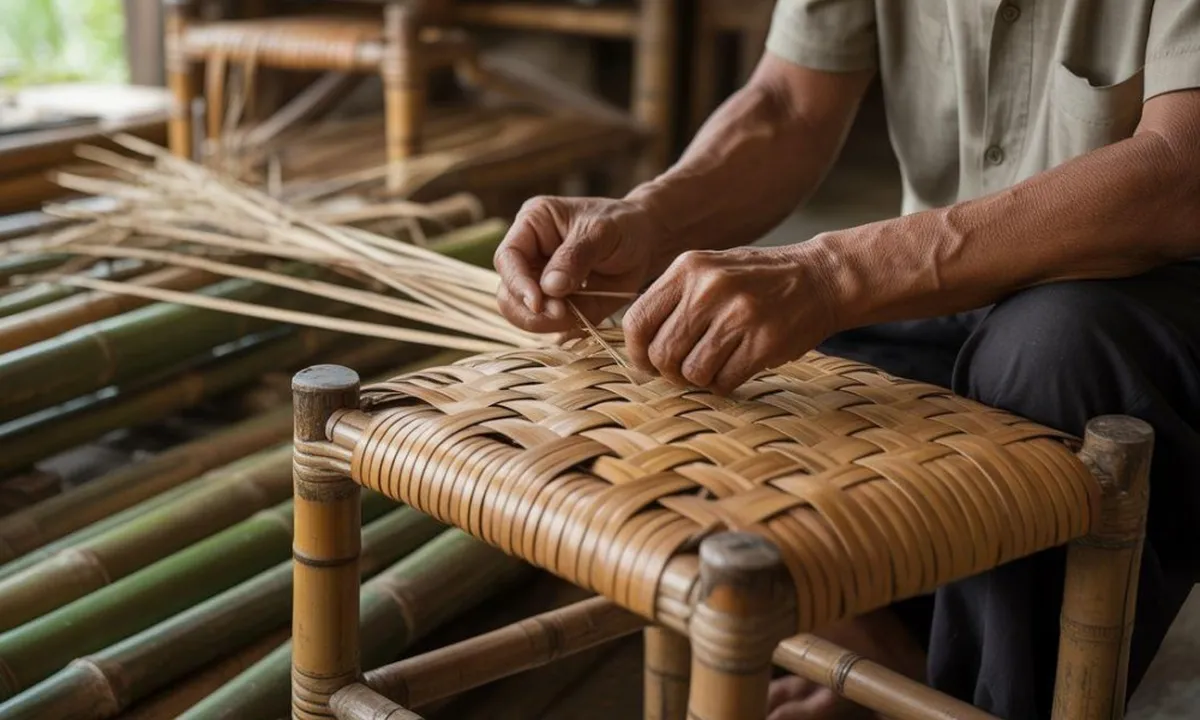 Anyaman Bambu: Rahasia Perabot Rumah Tanpa Beli Furniture Mahal
