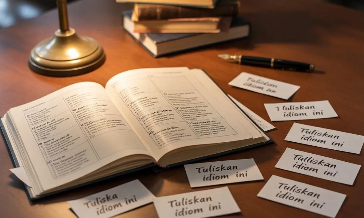 Apa Arti Idiom: Pengertian, Jenis, dan Contoh Lengkap