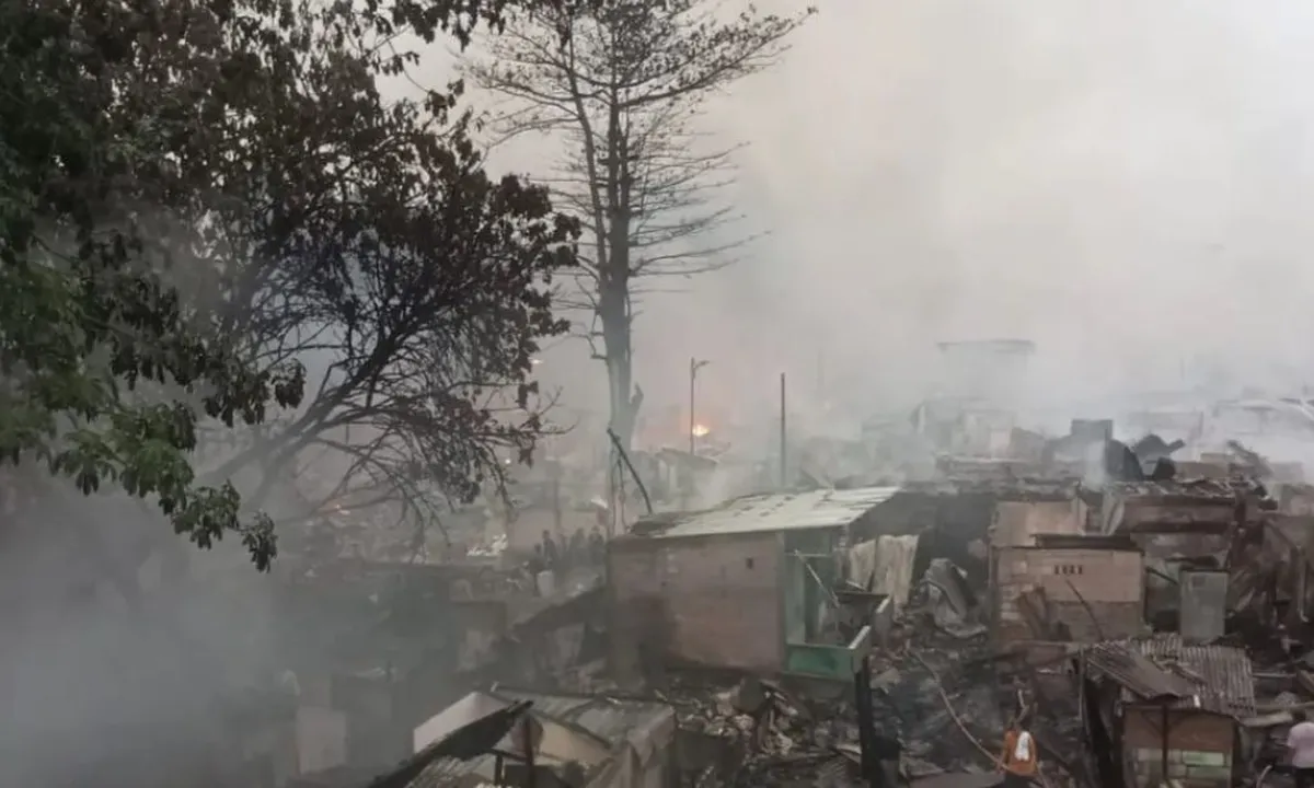 Api Melalap 500 Bangunan, Begini Kronologi Lengkap Kebakaran di Kemayoran