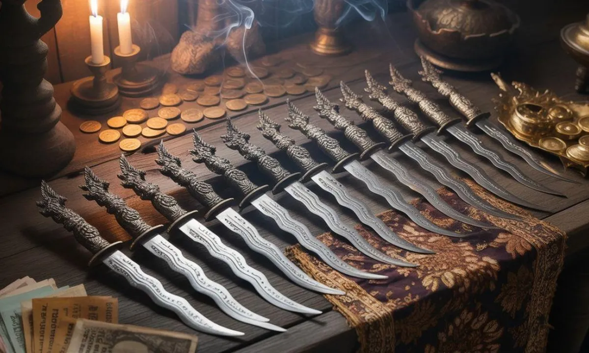 Arti Mimpi Dilempar Uang dan Keris: Makna Spiritual dan Simbolis