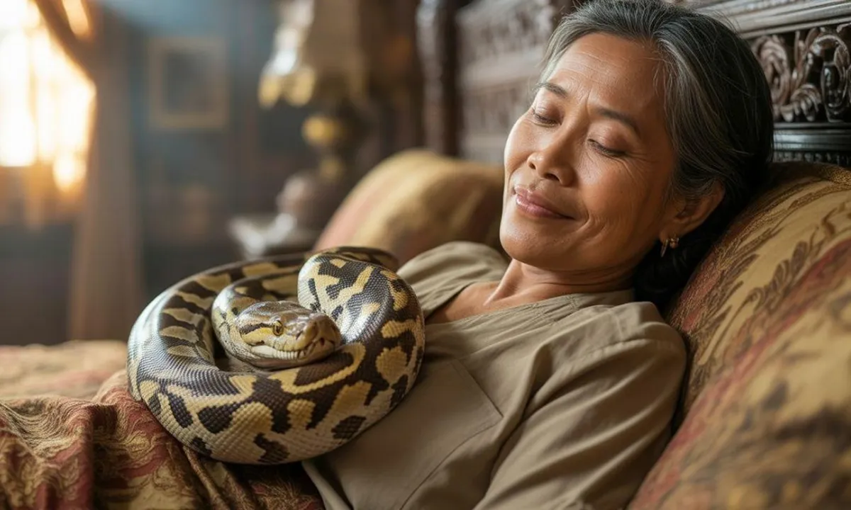 Arti Mimpi Ibu Dililit Ular: Makna dan Tafsir Lengkap