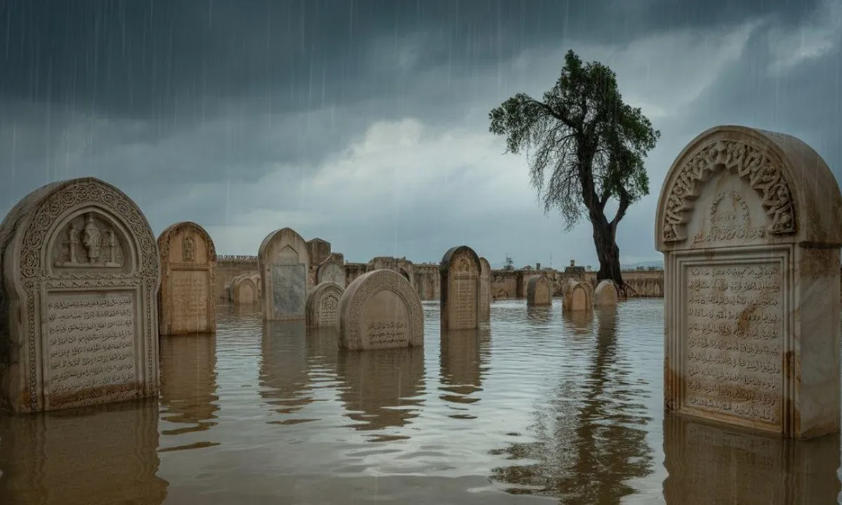 Arti Mimpi Kuburan Banjir Menurut Islam: Makna dan Pesan Tersembunyi