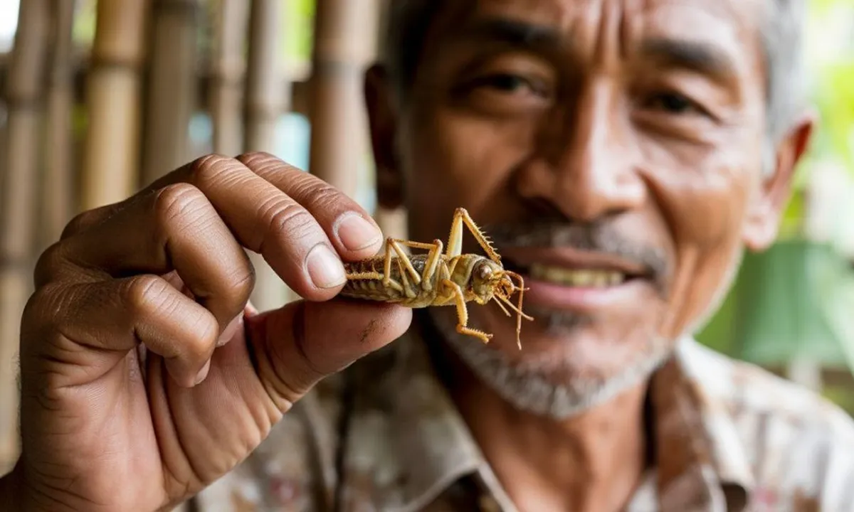 Arti Mimpi Makan Serangga