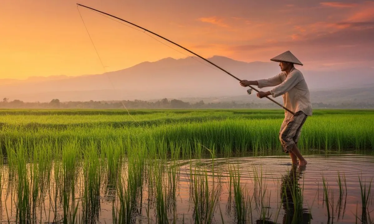 Arti Mimpi Mancing Ikan di Sawah: Pertanda Keberuntungan dan Rezeki