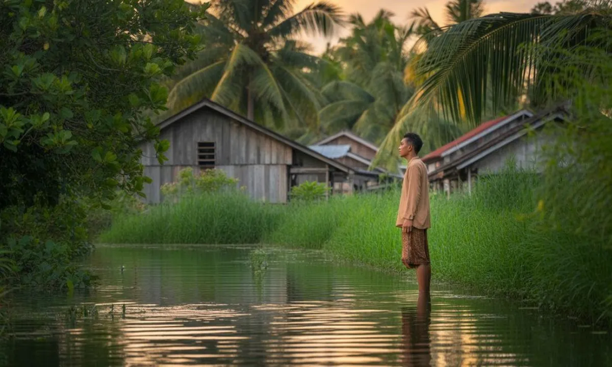 Arti Mimpi Mandi di Parit: Makna dan Tafsir Lengkap