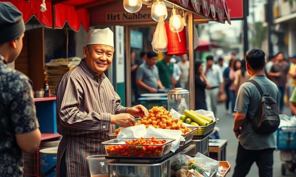 Arti Mimpi Melihat Orang Jualan Makanan: Simbol Rezeki dan Peluang
