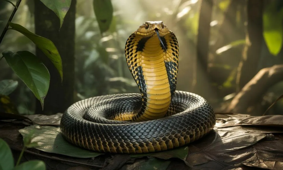 Arti Mimpi Melihat Ular King Cobra: Makna dan Tafsir Lengkap