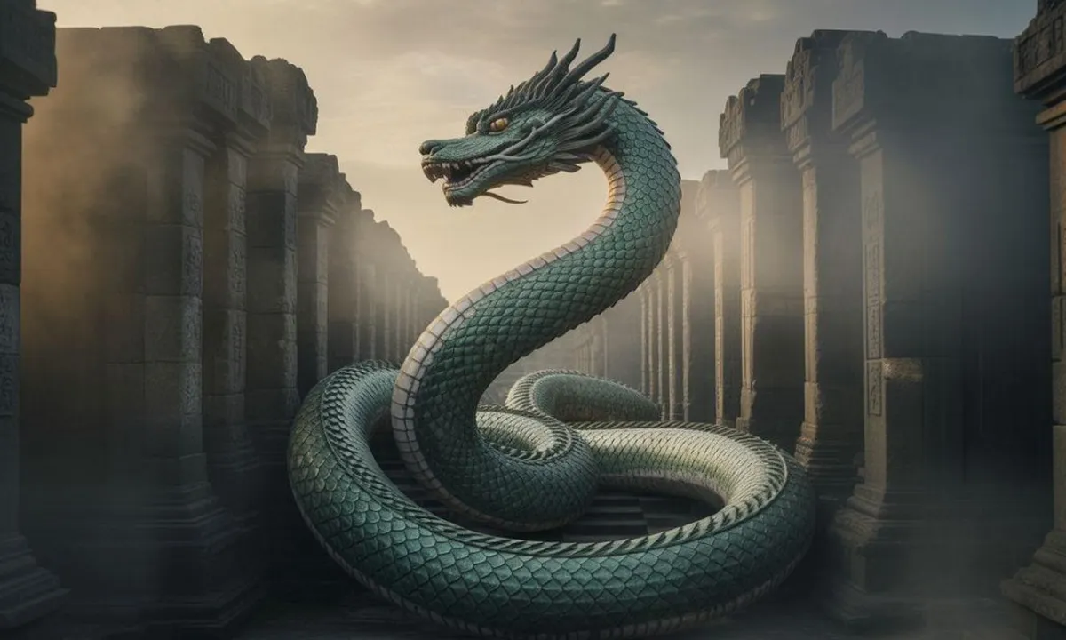Arti Mimpi Melihat Ular Naga Raksasa: Makna dan Tafsir Lengkap