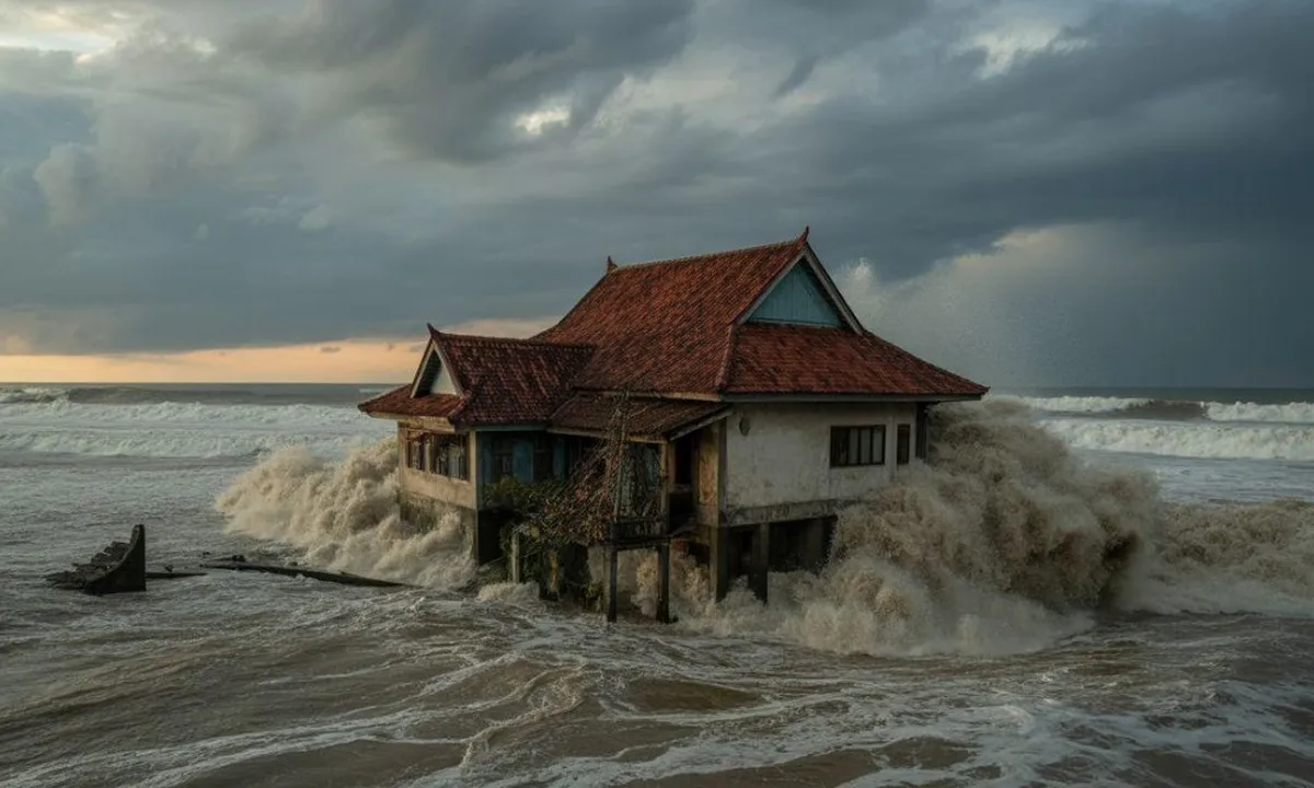 Arti Mimpi Rumah Kena Tsunami: Tafsir Lengkap dan Maknanya