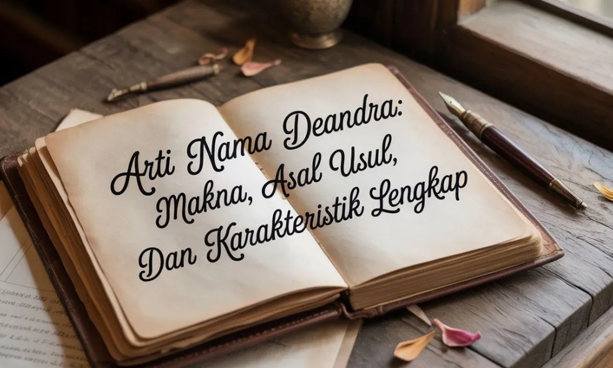 Arti Nama Deandra: Makna, Asal Usul, dan Karakteristik Lengkap