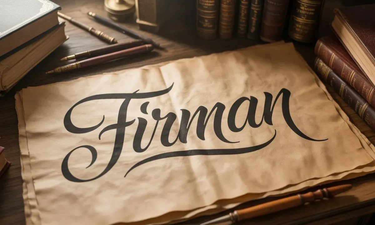 Arti Nama Firman: Makna, Asal Bahasa, dan Rangkaian Nama Terbaik