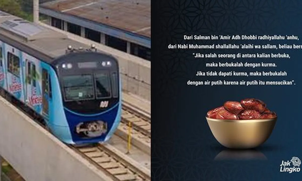Aturan Baru Naik MRT Selama Puasa, Boleh Makan & Minum Saat Berbuka Tapi ...