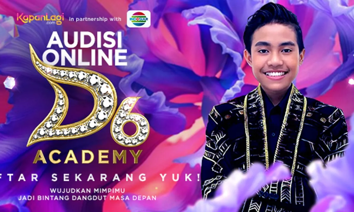 Audisi D'Academy 6 Sudah Dibuka, Buruan Daftar - Gratis Tidak Dipungut Biaya