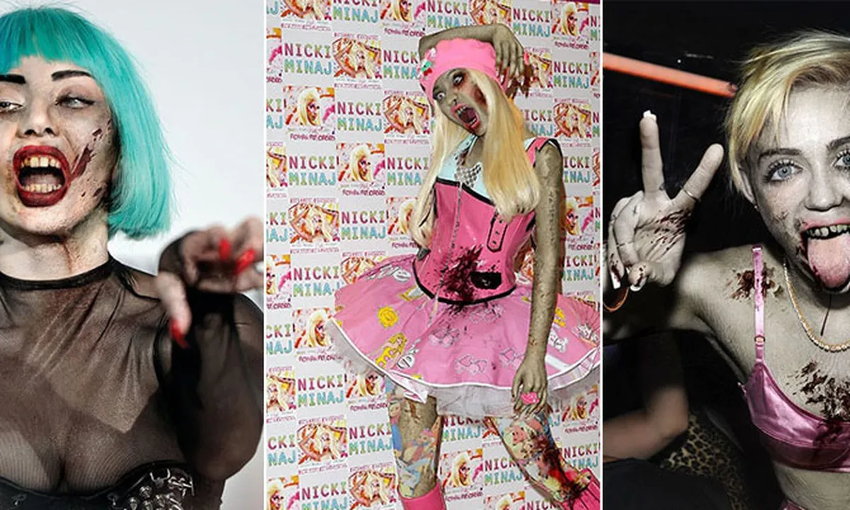 Awas! Bintang Pop Ini Berubah Menjadi Zombie
