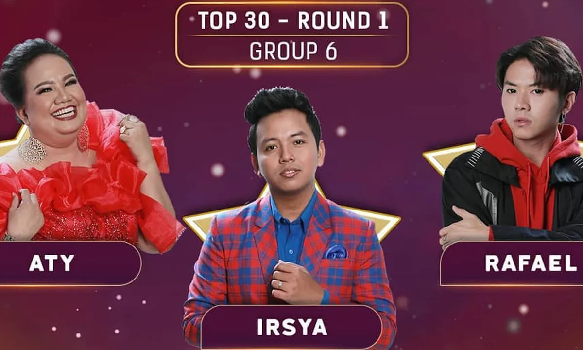Babak Pertama Grup 6 Top 30 D'Star:  Irsya Tertinggi, Rafael Terendah
