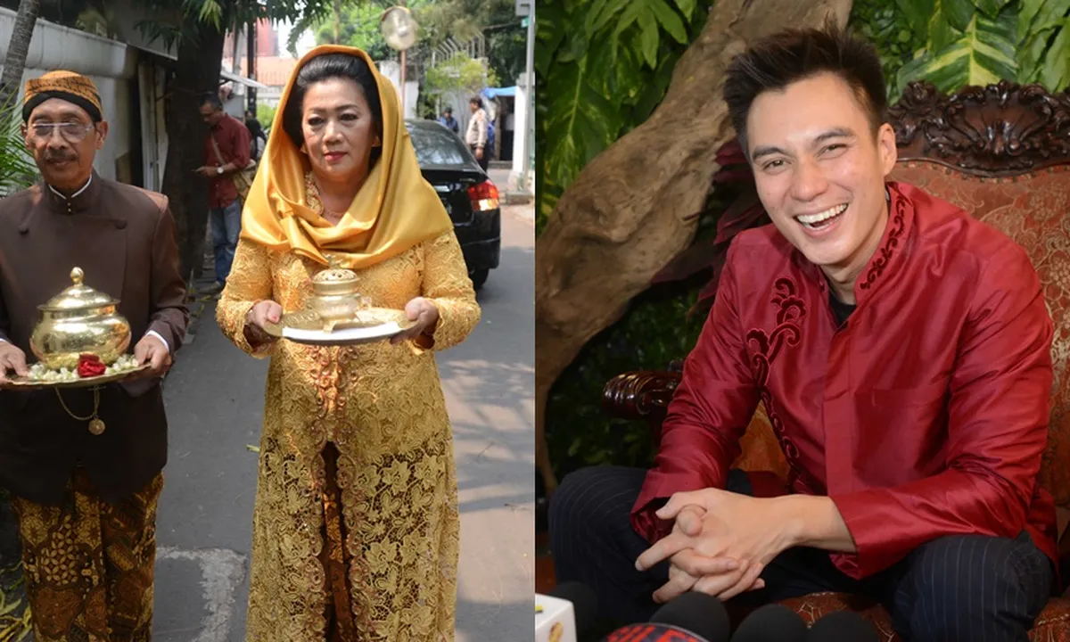 Baim Wong Menangis Jalani Prosesi Siraman