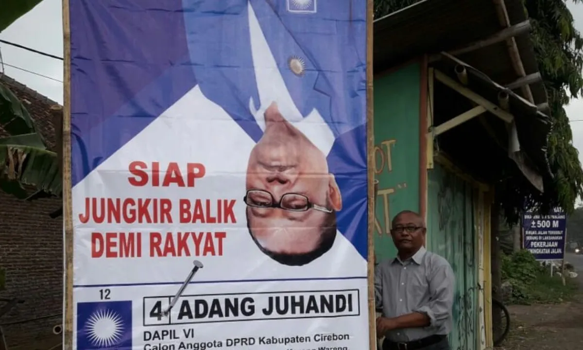 Baliho-Baliho Kampanye Lucu yang Bikin Ngakak