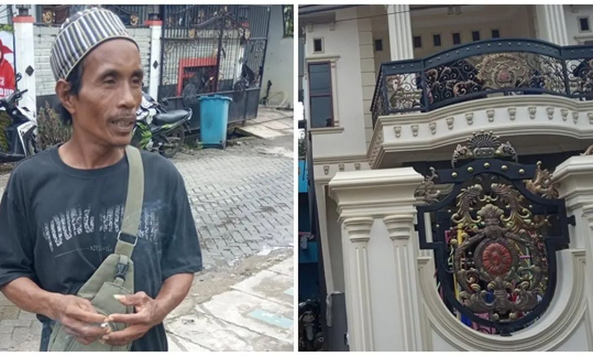 Bangun Rumah Mewah Dari Hasil Ngojek Online, Driver Ini Mendadak Viral
