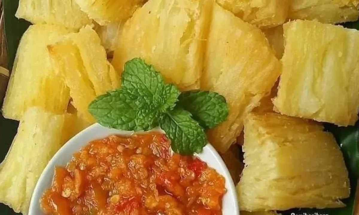 Begini Cara Mengolah Singkong Goreng agar Merekah Sempurna