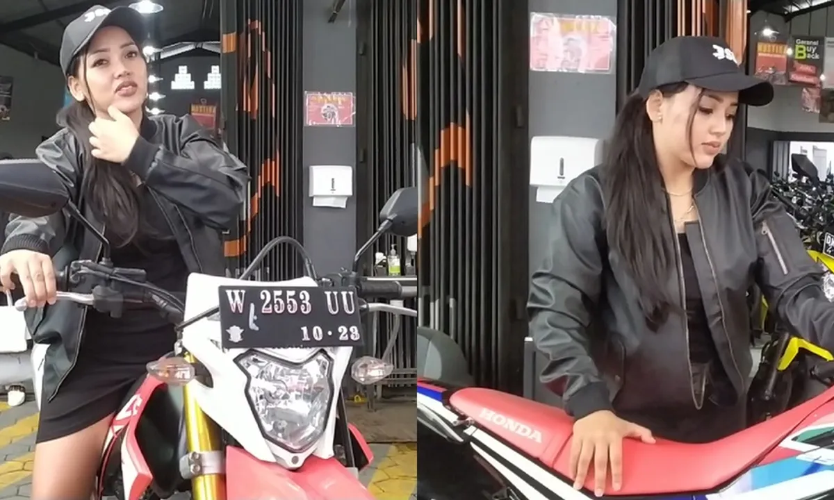Beli Motor Trail, Clara Gopa Ingin Jajal ke Gunung Bromo