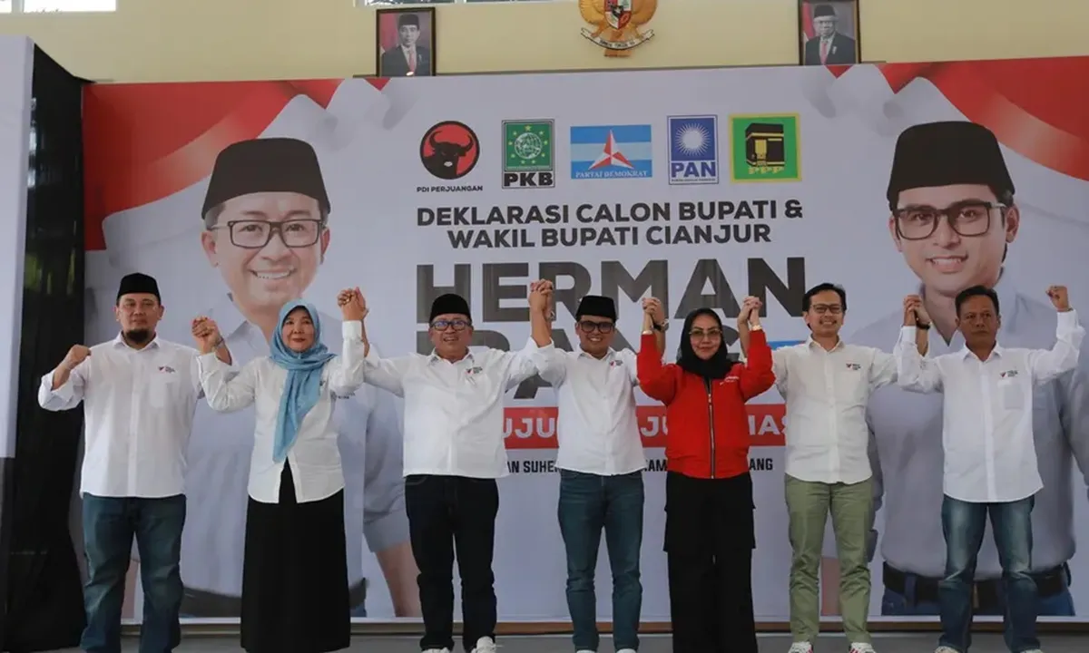 Belum Ada Data Resmi, Paslon 1 dan 2 di Pilbup Cianjur 2024 Saling Klaim Menang