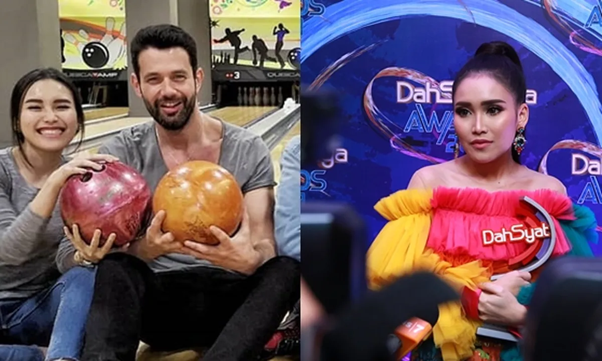 Berhasil Jatuhkan Semua Pin Bowling, Ayu Ting Ting Bikin Pria Ini Terpesona