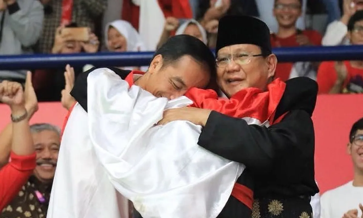 Berpelukan Dengan Presiden Jokowi, Ini Tanggapan Prabowo Subianto