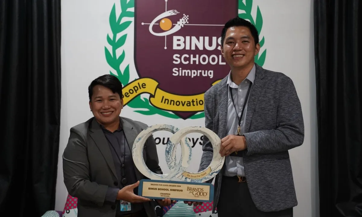 BINUS SCHOOL Simprug Raih Champion EDU FOR GOOD, Bukti Pendidikan Berdampak Lebih dari Sekadar Nilai Akademik