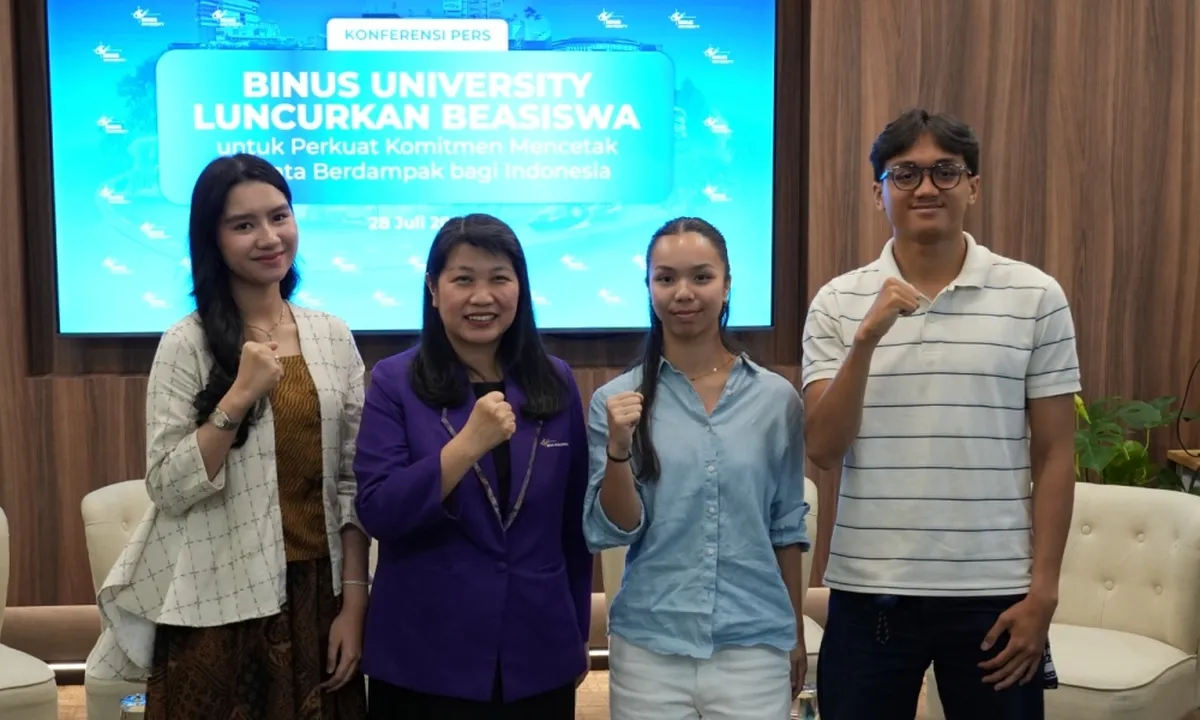 BINUS University Buka Beasiswa 2027/2028, Dukung Talenta Muda Indonesia Berkembang