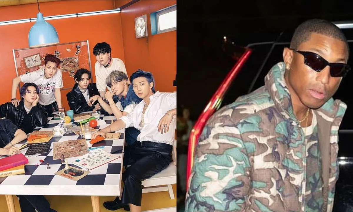 BTS Akan Kolaborasi dengan Pharrell Williams Pada Album 'PHRIENDS'