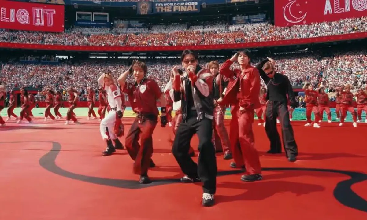 BTS Sukses Bakar Semangat Penonton di Halftime Show Final Piala Dunia 2026 Lewat 'Dynamite'