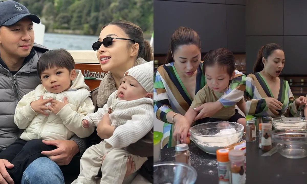 Buat Donat Bareng Issa - Terlihat Heboh, Nikita Willy Tetap Tenang dan Sabar