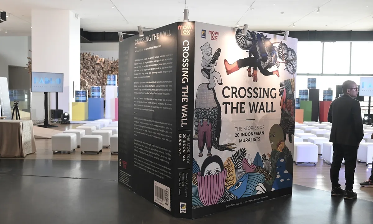 Buku Tentang Perjalanan 20 Seniman Mural Indonesia Dirilis, Jadi Karya Monumental