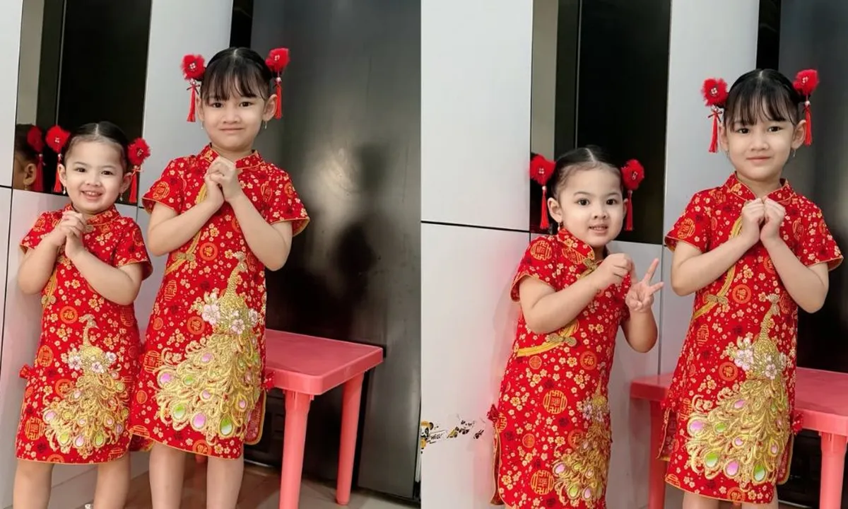 Cantiknya Anak Nella Kharisma Pakai Cheongsam, Bajir Pujian Dari Warganet