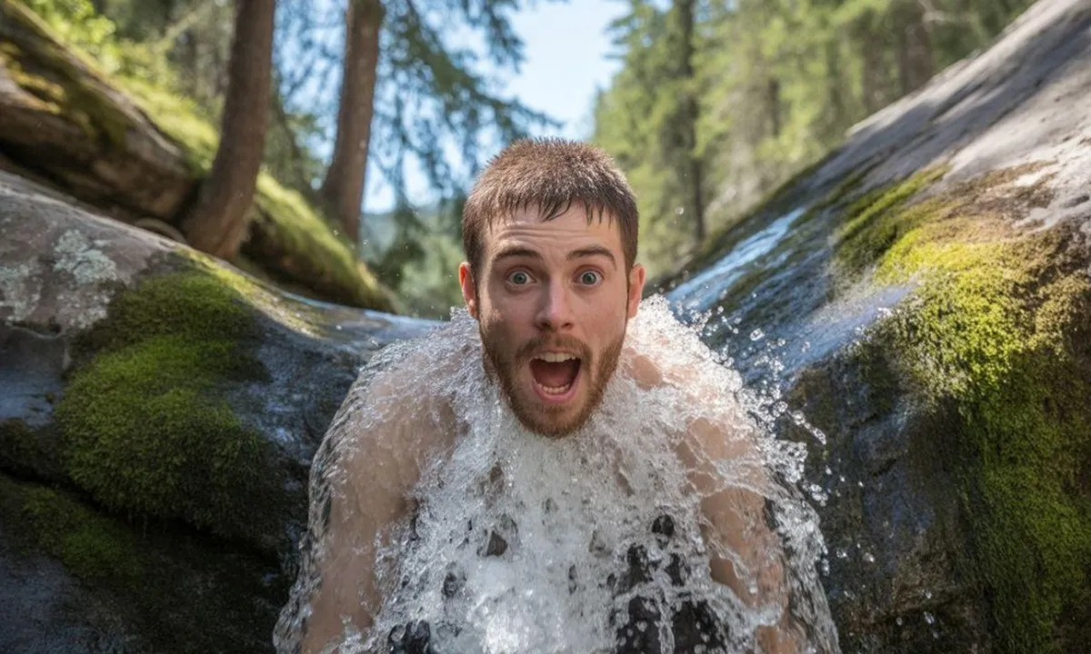 Caption Air Terjun Lucu yang Bikin Ngakak untuk Media Sosial