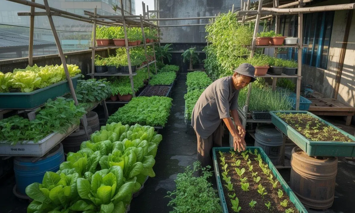 Cara Bertani di Lahan Sempit yang Praktis agar Panen Melimpah