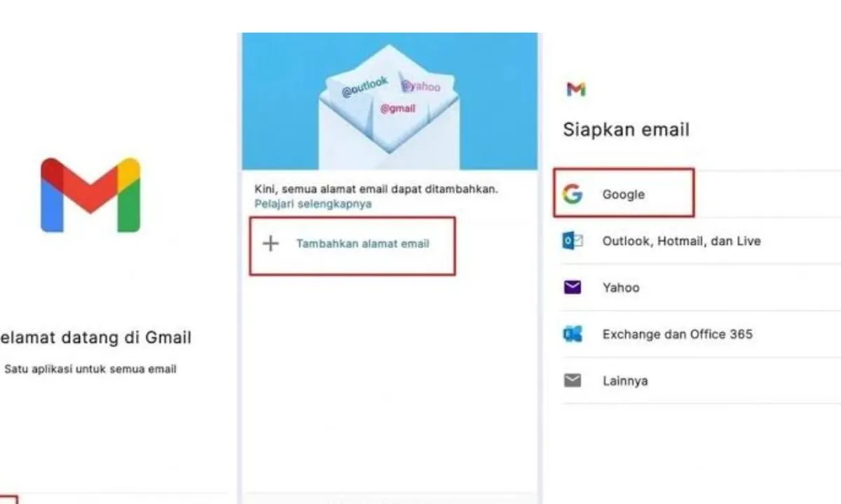Cara Buat Email Baru Lewat Handphone, Cuma Butuh 5 Menit