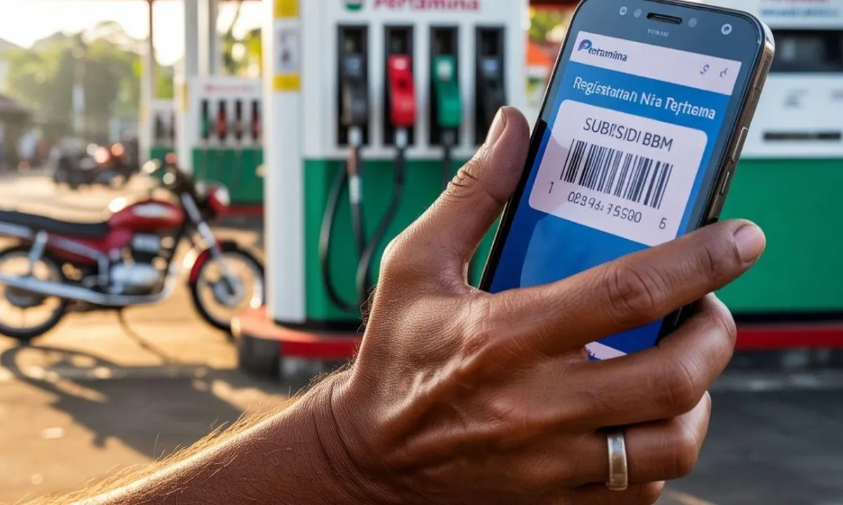 Cara Daftar Barcode Pertamina: Panduan Lengkap Beli BBM Subsidi